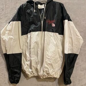 Stylish Black and White Men's Jacket